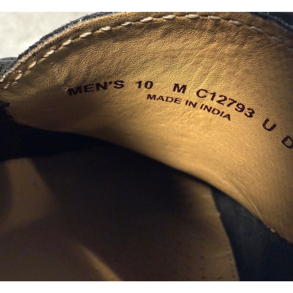 Cole Haan Pinch Hand Sewn Grand OS Black Leather Buckle Loafers Mens Size 10 - Picture 6 of 7